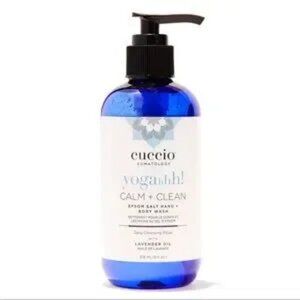 NWOB Cuccio Somatology Yogahhh! Calm Clean Lavender Oil Body Wash 236ml 8 fl oz.